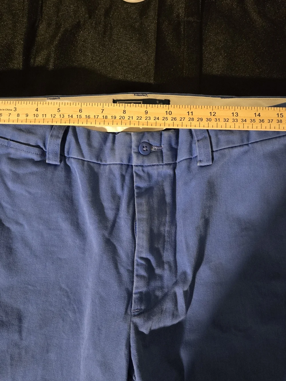 Ralph Lauren Men's Slim Straight Royal Blue Chinos Size 34/32
